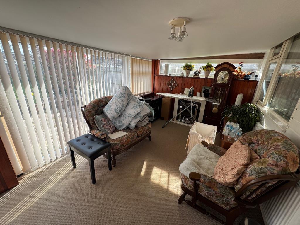Lot: 151 - TWO-BEDROOM BUNGALOW - Conservatory